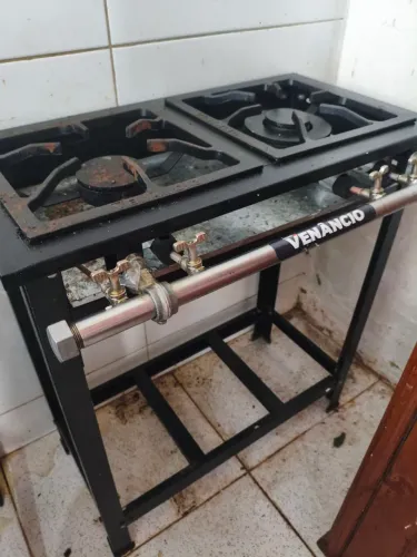 Fogão industrial duas bocas novo 