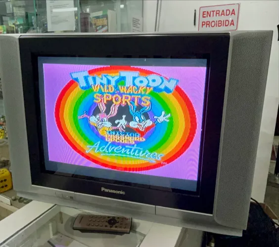 Tv Panasonic 21 polegadas av e vídeo componente