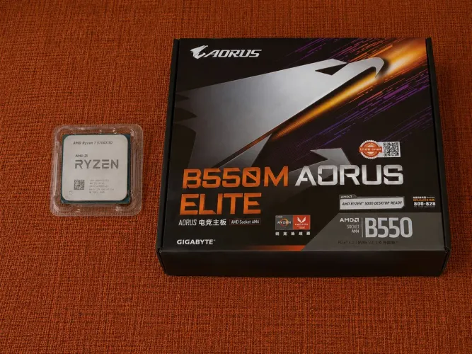Kit Upgrade 5700x3d + B550m Aorus Elite 