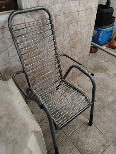 Cadeira de varanda Cinza