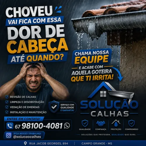 Chega de dor de cabeça chame a nossa equipe 