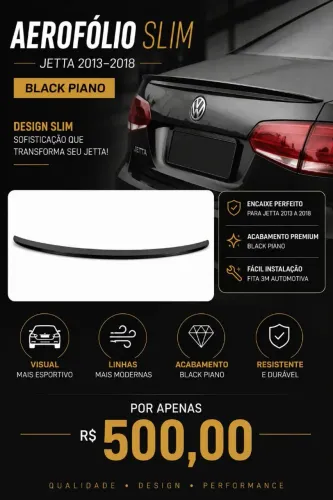 Aerofolio Jetta mk6 slim