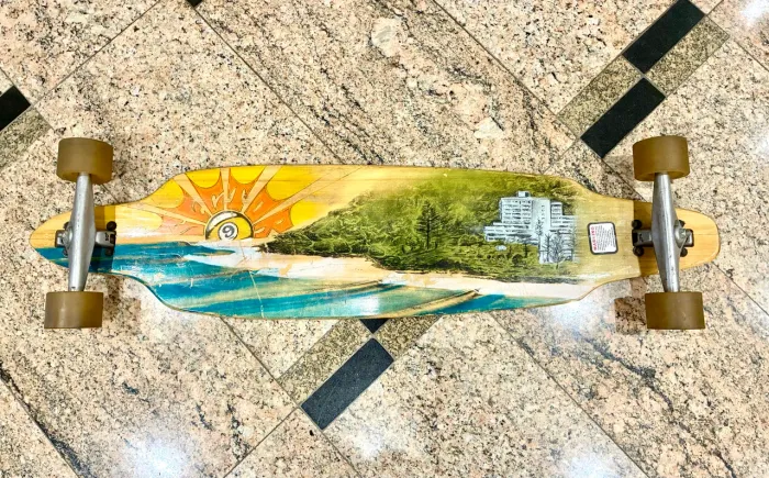 Skate longboard Sector 9 Bamboo pouco usado