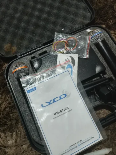 Vendo microfone Linco semi novo