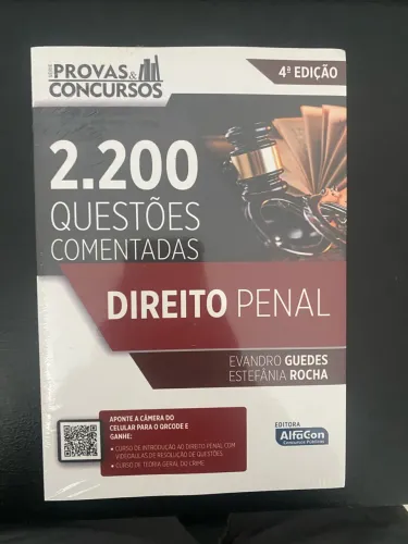 Livro / 2200 questões comentadas de direito penal