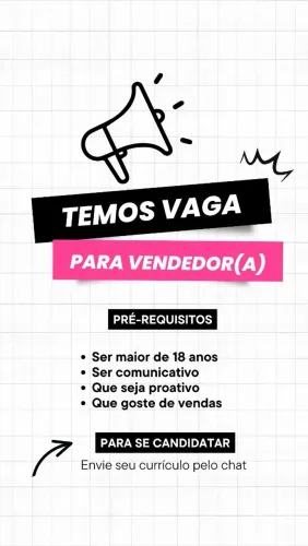 Vaga de vendedor(a) home office