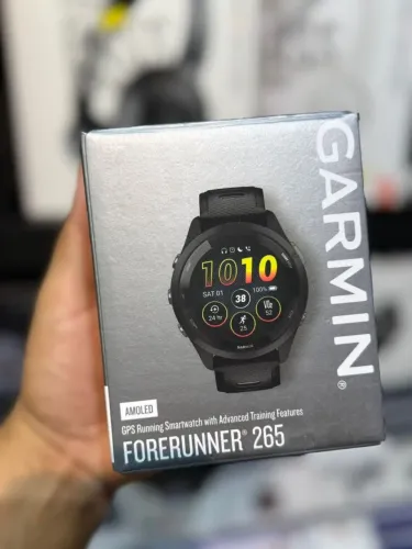 Forerunner 265 (46mm) Branco e Preto R$ 2.789,00 a vista novo