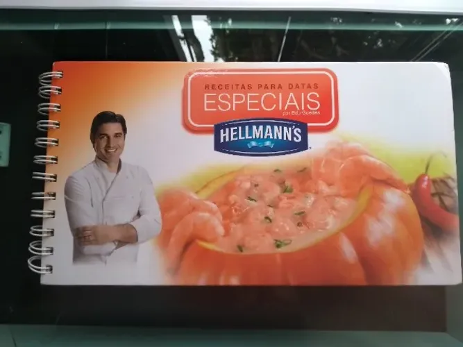 Livro de Receitas Hellmann's, receitas deliciosas para sua família