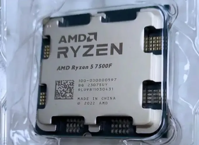 Processador Amd Ryzen 5 7500f Am5 3.7ghz Six Core 6 Núcleos