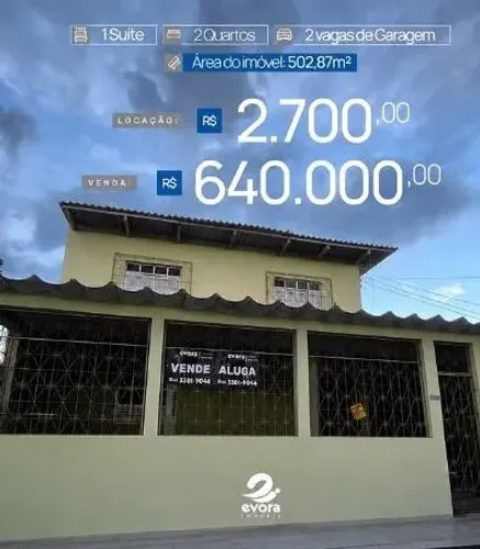 Disponível para venda e locação - CASA CASTELO BRANCO 