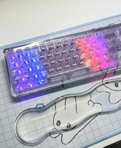 KiiBOOM Phantom 68 Crystal ROXO 