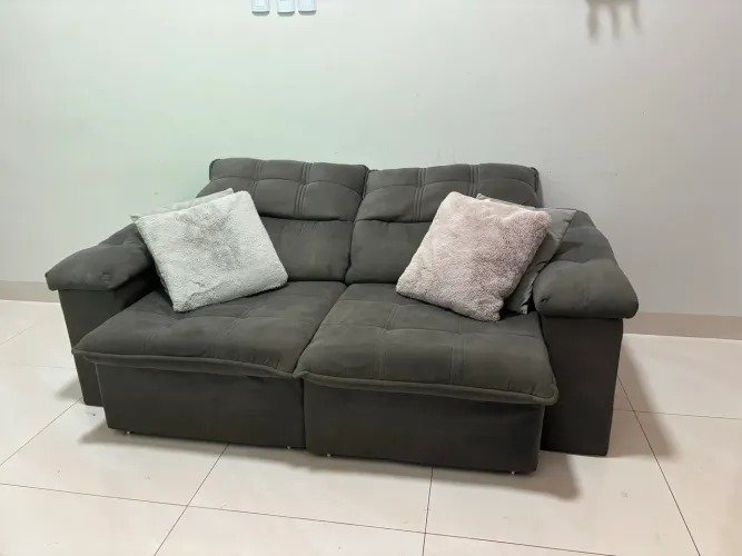 Sofá retrátil 2 lugares