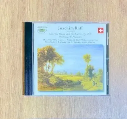 CD Joachim Raff: Suite for Piano and Orchestra Op. 200-Overtures & Preludes-made in the EU