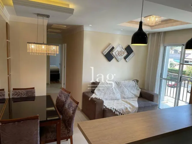 Apartamento com 2 dormitórios para alugar, 62 m² - Edifício Residencial Evidence - Sorocab