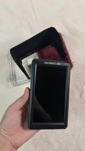 Monitor Feelworld f6 5.7 4k + Case Pelican 1060