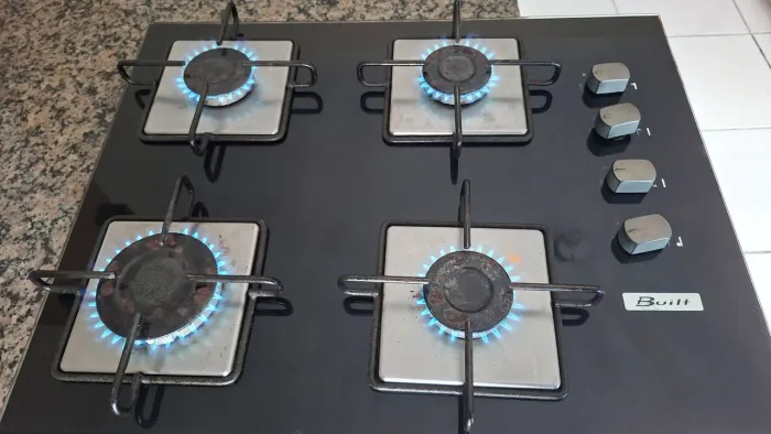 Cooktop 4 bocas funcionando perfeitamente