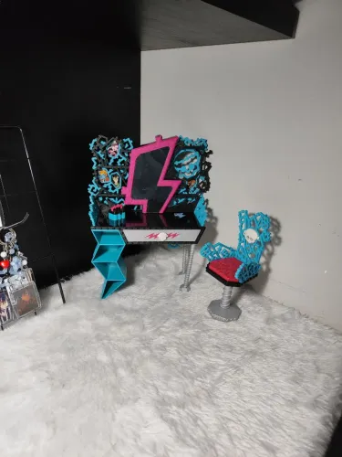 Playset Monster High Penteadeira Frankie Stein