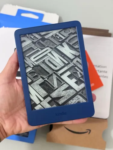 Kindle 16GB azul novíssimo