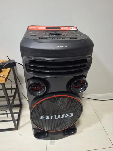 Caixa de som aiwa 1600w