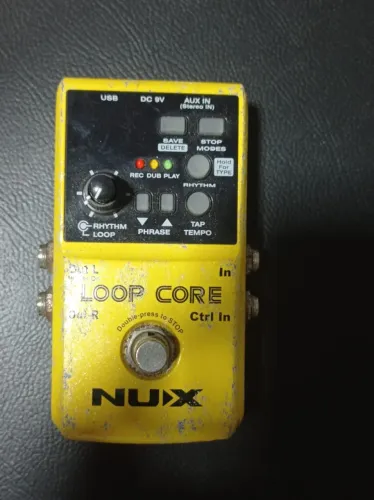 Pedal Looper NUX Loop Core - Grava até 6 Horas 