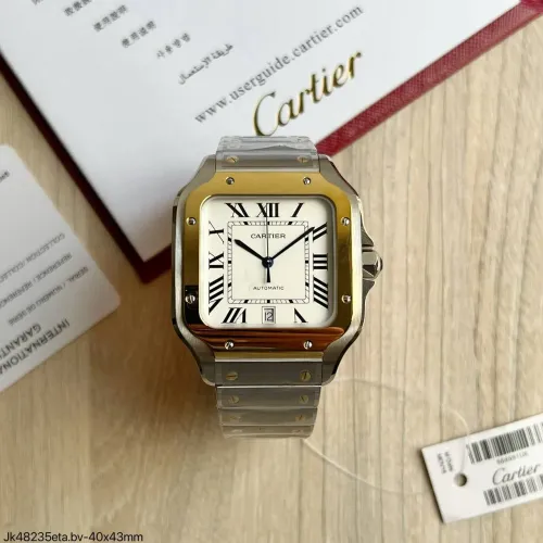 CARTIER SANTOS,ARO AMARELO/ S.C