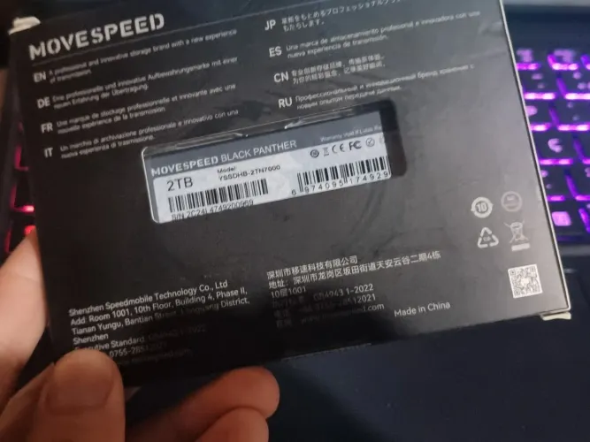 SSD NVMe MoveSpeed 2TB