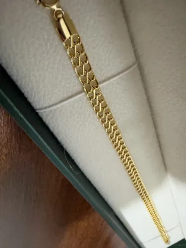 Pulseira ouro 18k lacraia