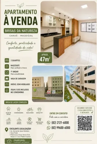 Apartamento à venda - Brisas da Natureza - 2 quartos