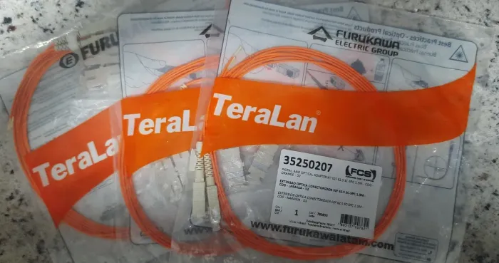 Kit com 03 Extensão Óptica Conectorizada Furukawa