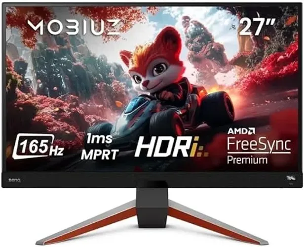 Monitor Gamer BenQ Mobiuz 27" EX2710Q 2K Quad HD IPS 1ms 165Hz com Alto-Falante