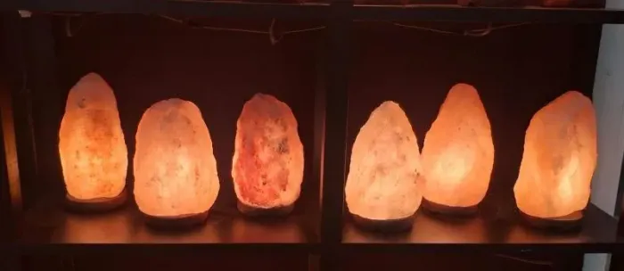 Luminária de sal do Himalaia