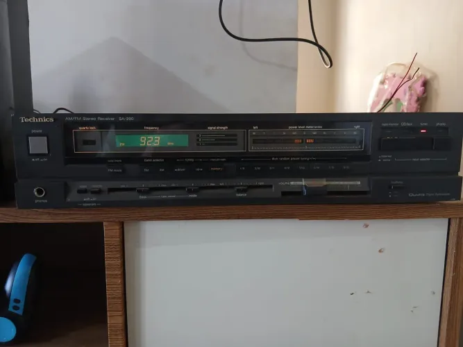 Receiver Technics SA-290 funcionando OK
