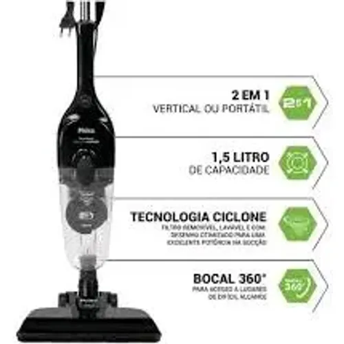 Aspirador Philco PAS1600P 1450W  Open Box | Nunca Usado | Na Caixa OPORTUNIDADE
