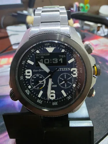 Citizen lander jv1006-51l ecodrive azul