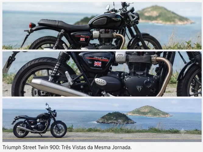 Street twin 900 2020 exclusiva na cor