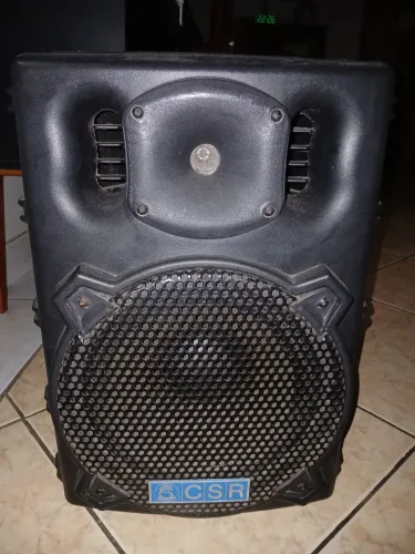 Caixa acústica profissional, marca CSR, modelo 2500A.