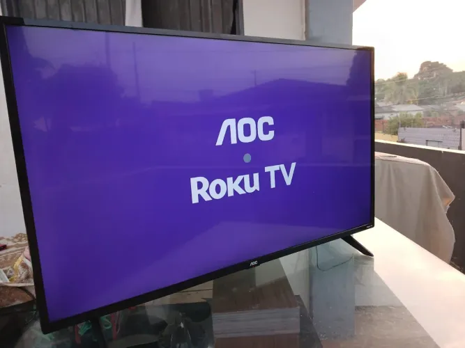 Tv 43 polegadas smart roku