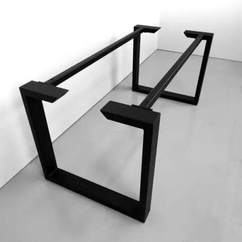 Base de mesa de metal é aqui