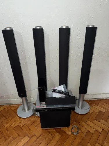 Som de cinema HOME THEATER LG 3D Blu-ray