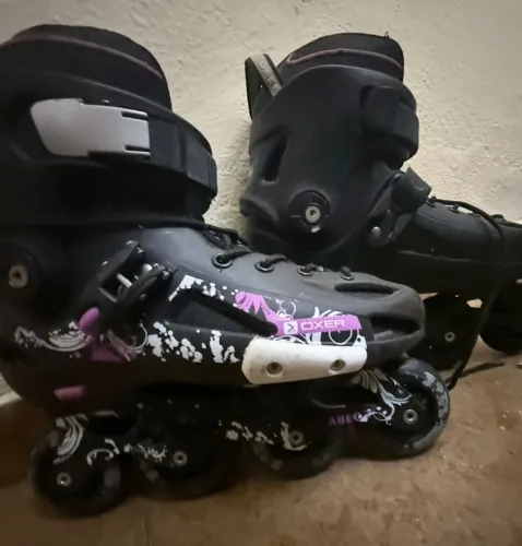 Patins in-line feminino seminovo marca OXER  No.38