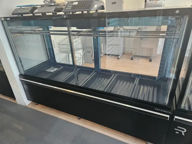 balcão de açougue expositor 2 metros ar forçado - novo