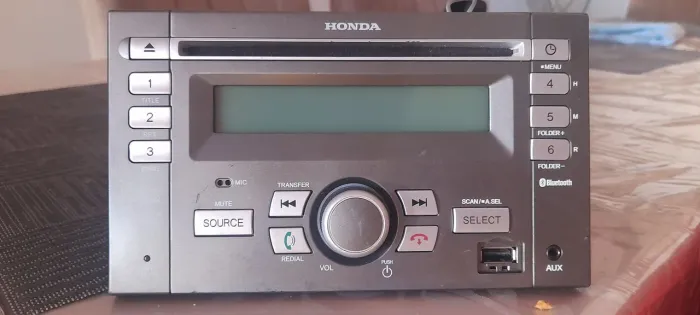 Rádio original honda city/fit Bluetooth, usb