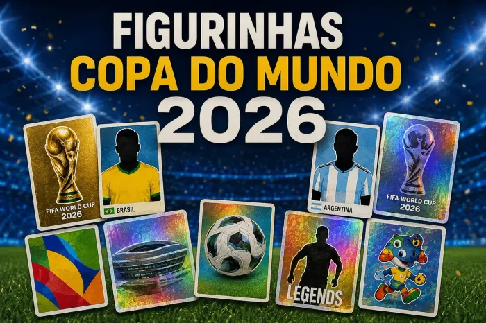 Figurinhas avulsas Copa do Mundo 2026