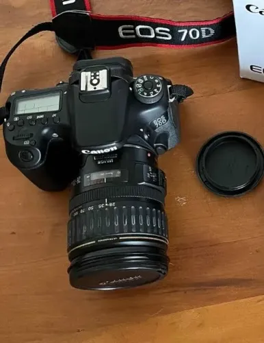 Canon 70d + lente ultrassonic 24-135mm