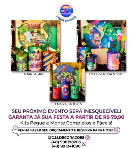 C&M PEGUE E MONTE A FESTA VAI COM VOCÊ