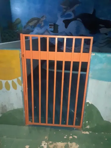 Portão de metalon 1,20x0,80