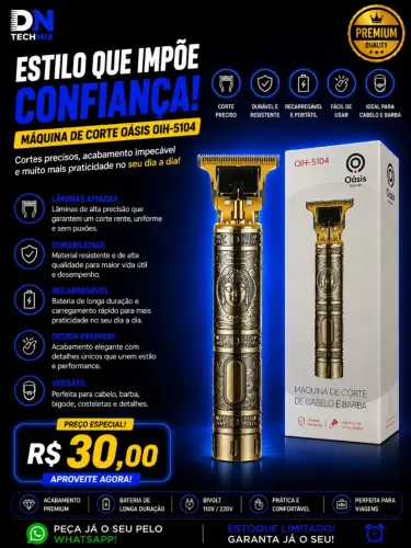 Máquina de cortar cabelo