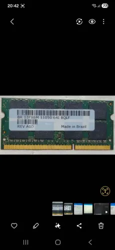 Memória ddr3 8gb 1600hz Smart 