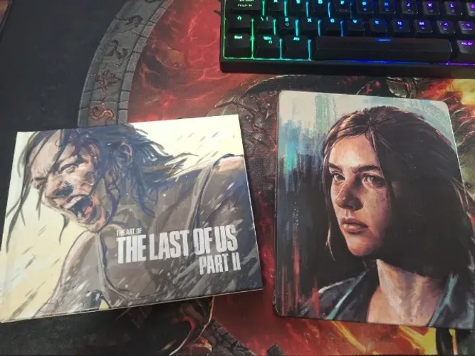 The Last Of Us Parte 2 Edição Steelbook + Livro de arte
