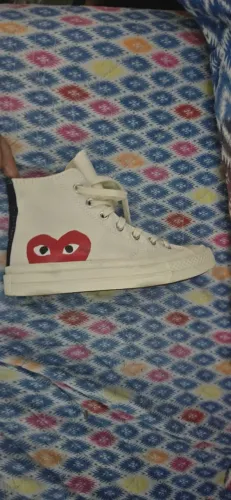 Tenis All star Converse X Comme Des Garçons - Original Tam 37<br><br>Branco